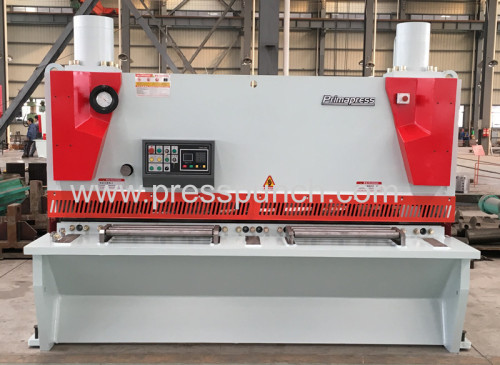 hydraulic sheet support cnc guillotine shear model QC11K 16 x 2500mm