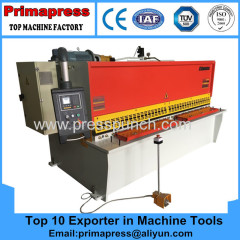 QC 12K automatic sheet metal shearing machine price