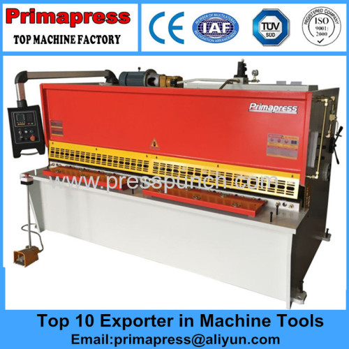 China Prima sheet metal iron shearing machine and cutting machine