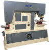 Multi-function hydraulic ironwork machine sheet metal cutting and bending machine