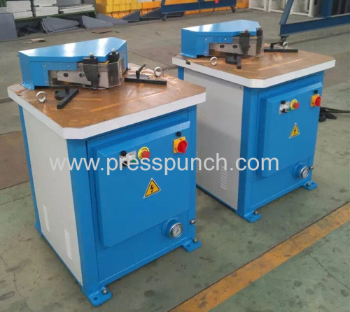 STEEL METAL SHEET HYDRAULIC ANGLE NOTCH MACHINE