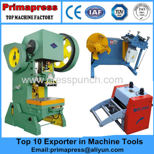 China stainless deep throat steel power press machine