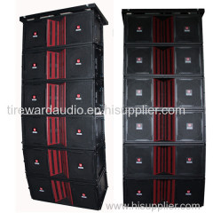 Dual 15 inch woofer professional line array outdoor stage event audio sound system equipment