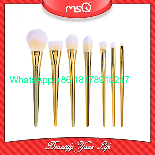 2017 NEW Techniqueing MSQ 7 Pcs Makeup Brushes Set Synthetic Hair Make Up Brushes Tools Cosmetic Foundation Brush Kit