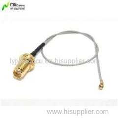SMA Female to IPEX Connector Pigtail Cable with RG 1.13 Cable