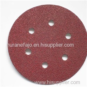 Aluminum Oixde Velcro Abrasive Sandpaper Discs For Drywall Sander