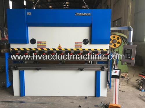 Steel metal bending 100ton 3200mm DA41 CNC press brake with bending die blade