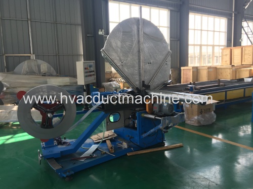 air duct spiral forming machine