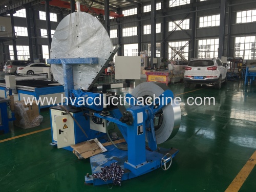 air duct spiral forming machine