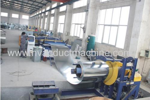 HVAC Factory air duct fabrication line,duct manufacture auto line V