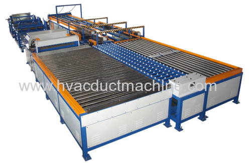 HVAC Factory air duct fabrication line,duct manufacture auto line V