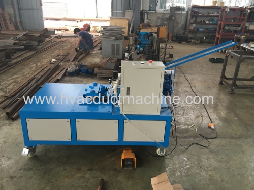 metal stamping galvanized duct corner connectors inserter machine