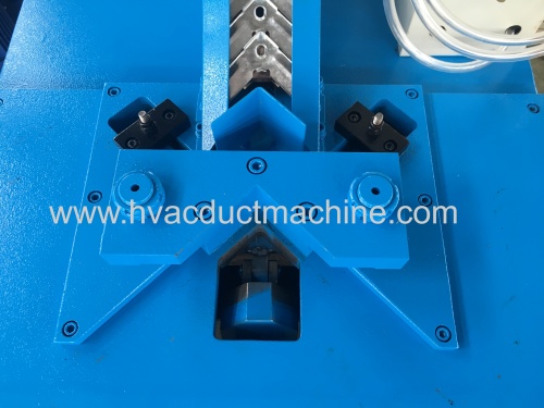 metal stamping galvanized duct corner connectors inserter machine