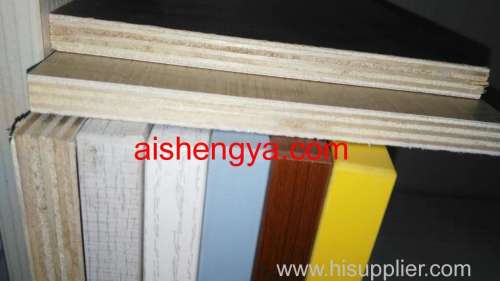 5-25mm Plywood with PVC film Waterproof surface Wood for home furniture The overall household OEM and ODM supplier