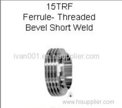 Sanitary 3A short bevel seat weld male 3A-15TRF