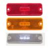 4x1.5 Inch Rectangle Piranha LED 3 Diodes Truck Trailer Reflectors Lights