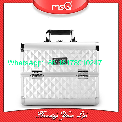 MSQ Multi Functions New Style Professional Cosmetic Storage Case Excellent Design Makeup Box For Beauty Dresser
