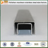 SUS316 grooved stainless steel square pipe tubing with matte surface