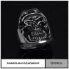 Wholesale Fashion Jewelry 316L Stainless Steel Man Skull Ring /Bike Skull Ring