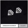 New Arrival Zircon Stone Earrings Wholesale Price Jewelry Stud Earring Based On 925 Sterling Silver