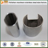 Single tube grooved SUS304 stainless steel welded pipes