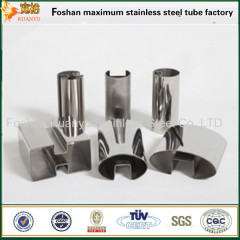 50.8diam 13.8*15 stainless steel pipe 304 316 handrail tubes