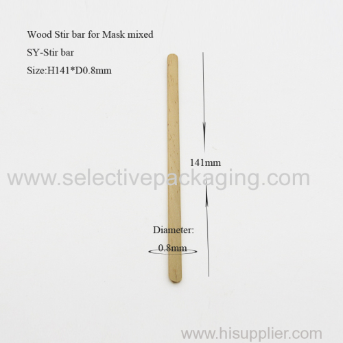 WOOD STIR BAR FOR MASK MIXED