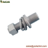 Short shank Line post insulator for steel crossarm