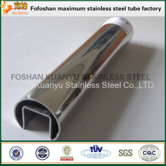standrad stair fence pipe 304 stainless steel slotted tubing