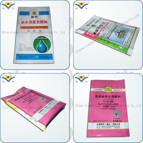 plastic package bag for fertilizer