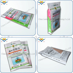 plastic package bag for pet food with handle