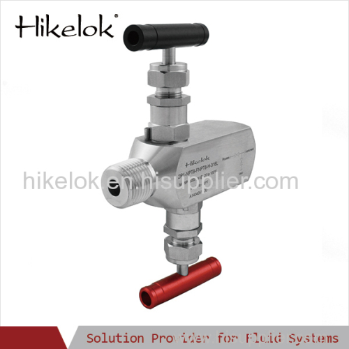 High quality competitive price instrument manifolds stainless steel 2 way valve manifold