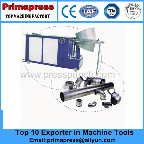 Automatic Spiral Tube Elbow Duct Making Machine for sale