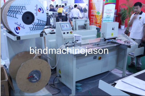 Notebook wire close machine (1/4 - 1 1/4 wire ) no need change mould