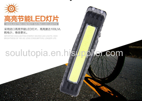  Bicycle taillights USB rechargeable taillights / flash warning lights / mountain bike headlights