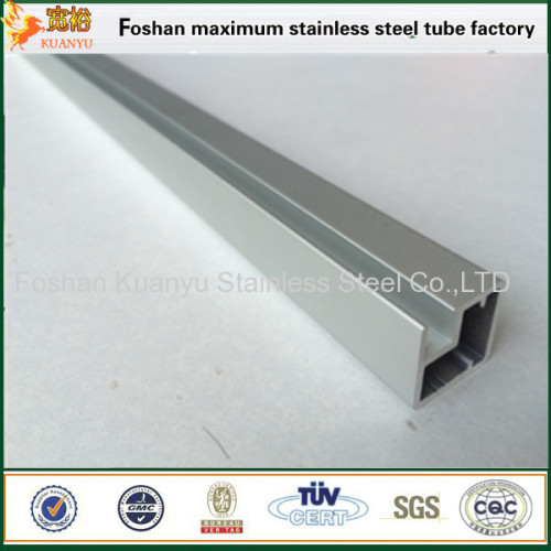304 material single groove stainless steel slot pipe mill