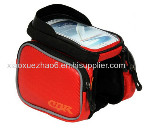 CBR mountain bike saddle bag bicycle bag touch screen car beam bag riding bicycle crossbeam bag