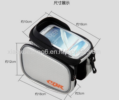 CBR mountain bike saddle bag bicycle bag touch screen car beam bag riding bicycle crossbeam bag