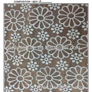 Hot Selling Chantilly Water Soluble Lace Fabric(S1559)