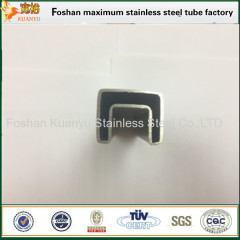 KY foshan supplier handrail pipe tubing tp316 stainless slot tube