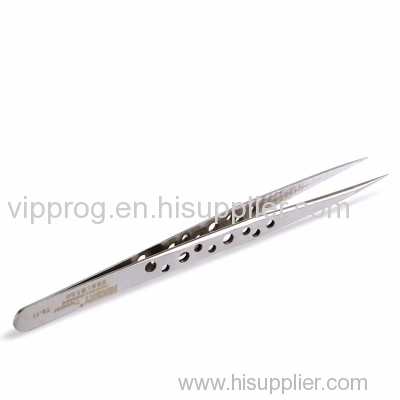 Precision Pointed Tweezers stainless steel lengthened Tweezers phone repair tools