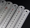 20/50/60cm Stainless Steel Ruler Rule Double Sided Measuring