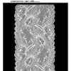 15.5 cm Lotus design Galloon Lace trim (J0063)