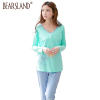 2015 NEW Fashion Cotton Maternity wear Nursing Nightgown Lounge for Pregnant Women Breastfeeding Clothe