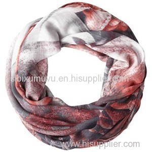 Personalized Digital Printing Silk Modal Infinity Scarf