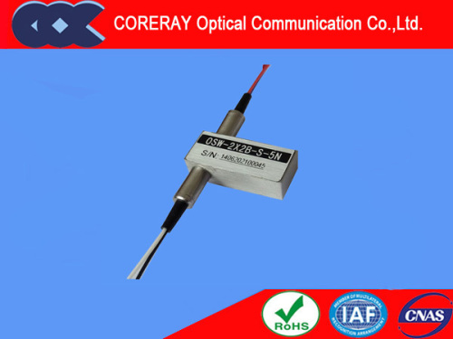 PM2×2 Optical Switch By CORERAY/ 2X2 Optical Switch