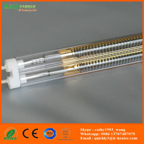 medium wave infrared heater for auto glass screen printing