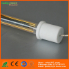 medium wave infrared heater lamps for laminated glass cuting