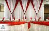 pipe and drape backdrop kits for wedding event decoration