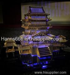 stainless steel Tengwang Pavilion 3D jigsaw